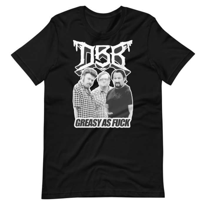 Shirt Greasy - DBB - Drive-By Bukkake - Band Promo Pic 2022 - Worcester, MA thrash / grind / death metal band