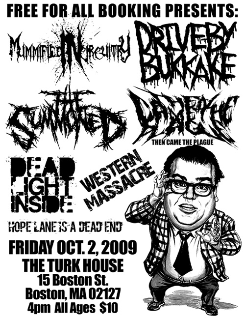Past Event - Drive-By Bukkake (DBB) | Worcester, MA USA | Thrash Grind Death Metal Band