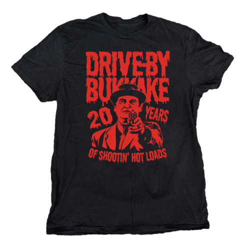 Twenty Years t-shirt black - DBB - Drive-By Bukkake - Worcester, MA thrash / grind / death metal band
